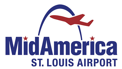 Mid America St. Louis Airport logo.